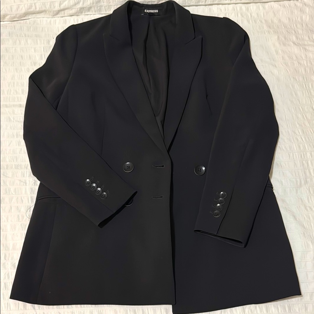 Express Black Blazer Classic Suit Jacket